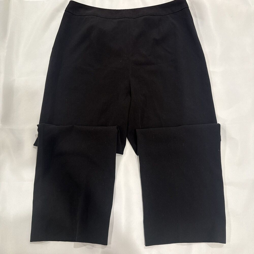 Style & Co Womens Pants 14 Short Black Stretchy Work Dress Bottoms
